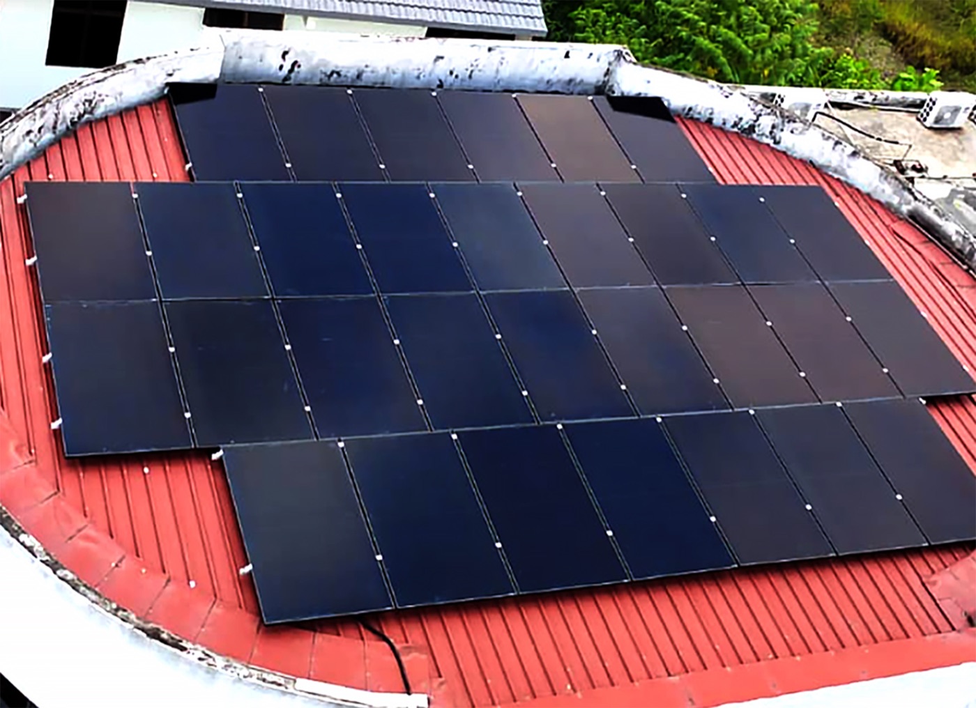 Emit Solar installation, 31 panels